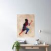 Lacrosse Player Art 1 #Sport #Lacrosse Poster Official Lacrosse Merch