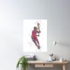 Lacrosse Player, Sport, Lacrosse Poster Official Lacrosse Merch