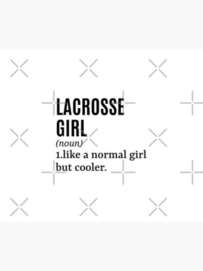 Lacrosse Girl - Lacrosse Player Funny Quote Tapestry Official Lacrosse Merch