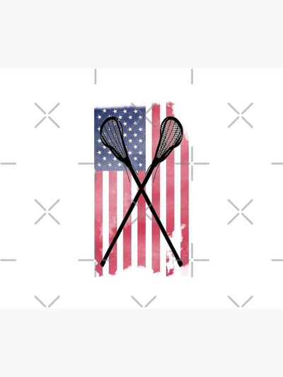 Lacrosse Usa Flag Tapestry Official Lacrosse Merch