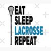 Eat. Sleep. Lacrosse. Repeat. Lacrosse Design Tapestry Official Lacrosse Merch