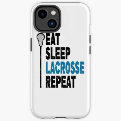 Eat. Sleep. Lacrosse. Repeat. Lacrosse Design Iphone Case Official Lacrosse Merch