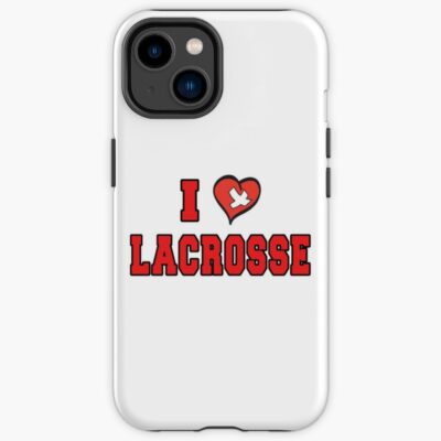 I Love Lacrosse Iphone Case Official Lacrosse Merch