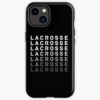 Lacrosse Fading Text Design Iphone Case Official Lacrosse Merch