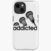 Lacrosse Addicted, Addicted Lacrosse Iphone Case Official Lacrosse Merch