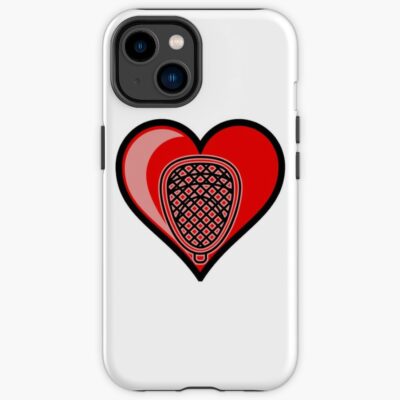 I Love Lacrosse - Goalie Stick Head Iphone Case Official Lacrosse Merch