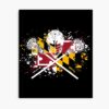 Lacrosse Helmet Sticks Lax Maryland Flag Poster Official Lacrosse Merch