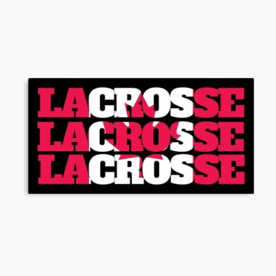 Lacrosse Canada Canadian Lacrosse Poster Official Lacrosse Merch