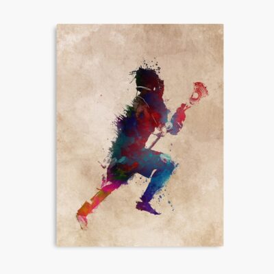 Lacrosse Player Art 1 #Sport #Lacrosse Poster Official Lacrosse Merch