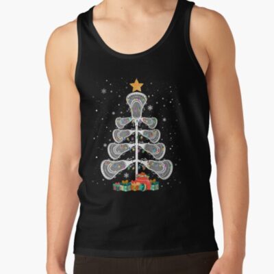 Lacrosse Christmas Tree Light Funny Tta Tank Top Official Lacrosse Merch