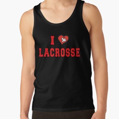 I Love Lacrosse Tank Top Official Lacrosse Merch