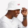 I Love Lacrosse Red Bucket Hat Official Lacrosse Merch