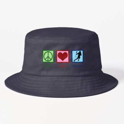 Peace Love Lacrosse Bucket Hat Official Lacrosse Merch