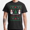 Christmas Lacrosse Lax Player Ugly Christmas Xmas T-Shirt Official Lacrosse Merch