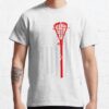 Lacrosse Distressed American Flag T-Shirt Official Lacrosse Merch