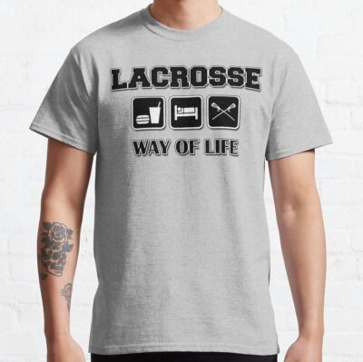 Eat Sleep Lacrosse T-Shirt Official Lacrosse Merch