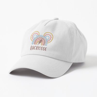 Lacrosse Mickey Rainbow Color Pastel Cap Official Lacrosse Merch