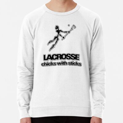 Lacrosse Chicks With Sticks Sweatshirt Official Lacrosse Merch