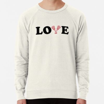 I Love Lacrosse Sweatshirt Official Lacrosse Merch