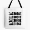 Lacrosse Word Tote Bag Official Lacrosse Merch