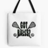 Lacrosse Got Balls Tote Bag Official Lacrosse Merch