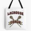 Lacrosse Coach Tote Bag Official Lacrosse Merch