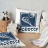 Lacrosse Throw Pillow Official Lacrosse Merch