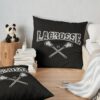 Lacrosse Dark Throw Pillow Official Lacrosse Merch