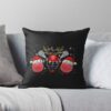 Lacrosse Funny Merry Christmas Tta Throw Pillow Official Lacrosse Merch