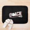 Lacrosse Coach - Lacrosse Player Bath Mat Official Lacrosse Merch