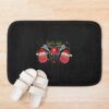 Lacrosse Funny Merry Christmas Tta Bath Mat Official Lacrosse Merch