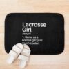 Lacrosse Girl Funny Definition: Lacrosse Gift - Lacrosse Bath Mat Official Lacrosse Merch