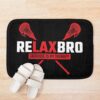 Funny Lacrosse Quote Lacrosse Quotes Bath Mat Official Lacrosse Merch