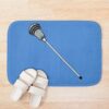 Blue Lacrosse Stick Bath Mat Official Lacrosse Merch