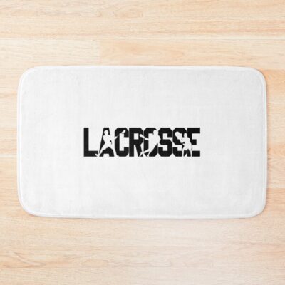 Lacrosse Shirt, Lacrosse Gift For Lacrosse Player, Lacrosse Mom Shirt, Lacrosse Dad Shirt, Lax Shirt, Lacrosse Coach Gift Bath Mat Official Lacrosse Merch