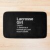 Lacrosse Girl Funny Definition: Lacrosse Gift - Lacrosse Bath Mat Official Lacrosse Merch