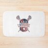 American Flag Lacrosse Bath Mat Official Lacrosse Merch