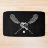 Lacrosse Crossed Lacrosse Sticks With Helmet And Ball Bath Mat Official Lacrosse Merch