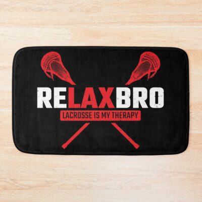 Funny Lacrosse Quote Lacrosse Quotes Bath Mat Official Lacrosse Merch