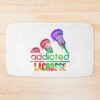 Lacrosse Addicted Watercolor Bath Mat Official Lacrosse Merch