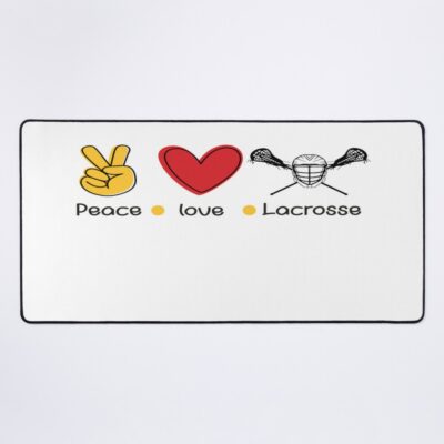 Funny Lacrosse Usa American  Men Women Boy Girl Gift Mouse Pad Official Lacrosse Merch