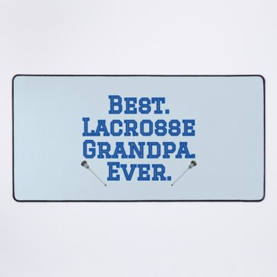 Best Lacrosse Grandpa Mouse Pad Official Lacrosse Merch