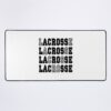 Lacrosse Word Mouse Pad Official Lacrosse Merch