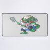 Lacrosse Dinosaur T-Rex With Lacrosse Stick Funny Relax Bro Lacrosse Kids Mouse Pad Official Lacrosse Merch