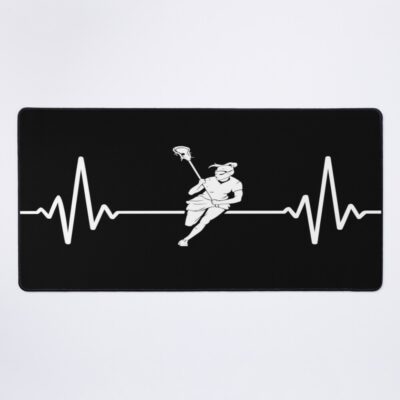 Lacrosse Heartbeat Mouse Pad Official Lacrosse Merch