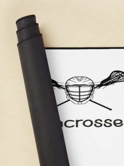 Funny Lacrosse Usa American  Men Women Boy Girl Gift Mouse Pad Official Lacrosse Merch