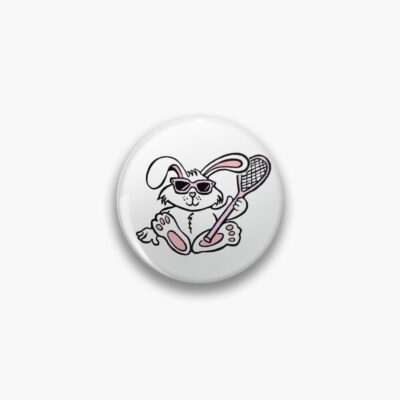 Lacrosse Bunny Pin Official Lacrosse Merch