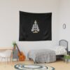 Lacrosse Christmas Tree Light Funny Tta Tapestry Official Lacrosse Merch